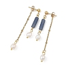 304 Stainless Steel Stud Earrings EJEW-JE07386-03-4