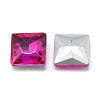 Pointed Back Glass Rhinestone Cabochons RGLA-T027-10x10mm-10-2