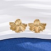 304 Stainless Steel Stud Earrings EJEW-F357-01G-04-1