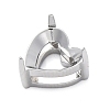 304 Stainless Steel Rhinestone Claw Settings LS-STAS-U042-05B-P-2