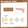 60Pcs 2 Colors 304 Stainless Steel Charms STAS-HY0001-98-2