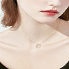 4Pcs Brass Cubic Zirconia Charms ZIRC-LP0001-29-3