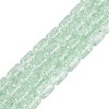 Transparent Crackle Glass Beads Strands GLAA-NH0001-04-A09-1