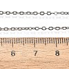 Non-Tarnish 304 Stainless Steel Cable Chain Necklace STAS-T040-PJ204-70-3