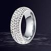 201 Stainless Steel Finger Rings for Women WGAEC69-04-1