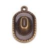 Tibetan Style Alloy Hat Pendants TIBEP-1023-AB-FF-3