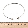 1.2MM 201 Stainless Steel Cuff Bangle Making BJEW-Z144-01P-01-3