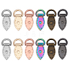 12Pcs 6 Colors Alloy Suspension Clasps FIND-CA0010-72-1