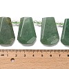 Natural Green Aventurine Beads Strands G-H078-A04-01-4