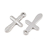 304 Stainless Steel Pendants SA-CBA3ECF-21P-2