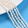 Natural Cultured Freshwater Pearl Beads Strands PEAR-N014-04E-01-2