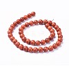 Natural Wood Beads Strands WOOD-F008-01-C-2