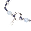 Alloy Star Charm Bracelets BJEW-JB13222-3