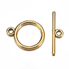 Tibetan Style Toggle Clasps X-TIBEP-A12208-G-FF-3