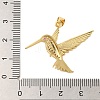 Brass Micro Pave Cubic Zirconia Pendants KK-A228-04G-3