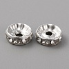 50Pcs Alloy Rhinestone Spacer Beads ALRI-SZC0003-05S-07-2