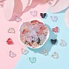 100Pcs Transparent Glass Beads GLAA-CJ0002-40-5
