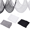 3Pcs 3 Colors Halloween Polycotton Fabric for DIY Crafts DIY-AR0004-31-1