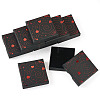 10Pcs Hot Stamping Planet Cardboard Jewelry Packaging Boxes CON-TA0001-44B-2