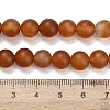 Natural Carnelian Beads Strands G-L642-G01-8mm-6
