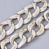 Handmade Acrylic Curb Chains SACR-N006-014-1