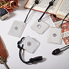 4Pcs 2 Styles Acrylic Signal Mirror FIND-FH0009-70-4