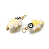 Handmade Porcelain Pendants PR-CBA0027-03G-01-2