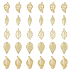 50Pcs 5 Styles Rack Plating Alloy Pendants FIND-DC0002-89-1