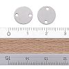 Tarnish Resistant 201 Stainless Steel Links Connectors STAS-S105-T613-1-10-4