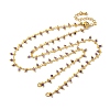 Brass Cable Chain Necklace Making KK-K337-12G-12-1
