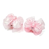 Luminous Opaque Resin & Rhinestone & Polymer Clay Beads RE-CBA1913-02H-3