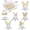 20Pcs 6 Styles Alloy with Rhinestone Pendant FIND-FS0004-28-4