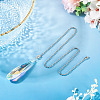 1Pc Glass Ceiling Fan Pull Chain Extenders HJEW-TADJ0001-05C-5