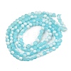 Frosted Crackle Glass Beads X1-GLAA-U001-8mm-M08-3