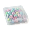 40Pcs 3 Styles Opaque Acrylic Beads MACR-FS0001-64-2