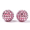 Transparent Resin Rhinestone Graduated Beads RESI-S314-10x12-M-3