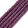 Handmade Polymer Clay Bead Strands CLAY-T002-4mm-73-1