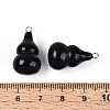 Natural Obsidian Pendants G-T144-73B-3