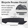 Silicone Bicycle Down Tube Frame Protectors AJEW-WH0317-17-2