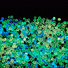 130G 10 Colors Luminous Bubble Beads SEED-OC0001-07-7