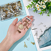 150Pcs 15 Styles Haircut Theme Tibetan Style Alloy Pendants FIND-ME0001-25-3
