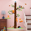 PVC Height Growth Chart Wall Sticker DIY-WH0232-014-4