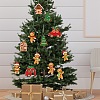 Christmas Gingerbread Man & Tree & House & Car Paper Pendant Decorations PW-WG3ABD1-01-2