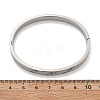 304 Stainless Steel Rhinestone Bangles for Women BJEW-Z092-16P-6