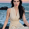 1Pc Alloy with Plastic Pearl Arm Cuff Bangles for Women BJEW-CY0001-14G-6