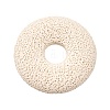 Natural Lava Rock Disc Big Pendants G-M203-12-1