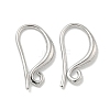 Brass Earring Hooks X-KK-L075-008P-1