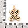 Brass Micro Pave Cubic Zirconia Pendants KK-C076-29X-G01-3