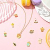 10Pcs 10 Styles 304 Stainless Steel Charms STAS-CJ0003-35-6