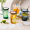 10Pcs Acrylic Heat Transfer Blanks Lid Decorations DIY-BC0013-71A-5